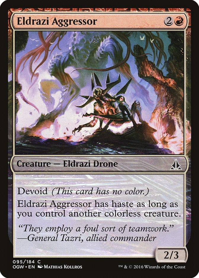Eldrazi Aggressor [Oath of the Gatewatch] Magic: The Gathering