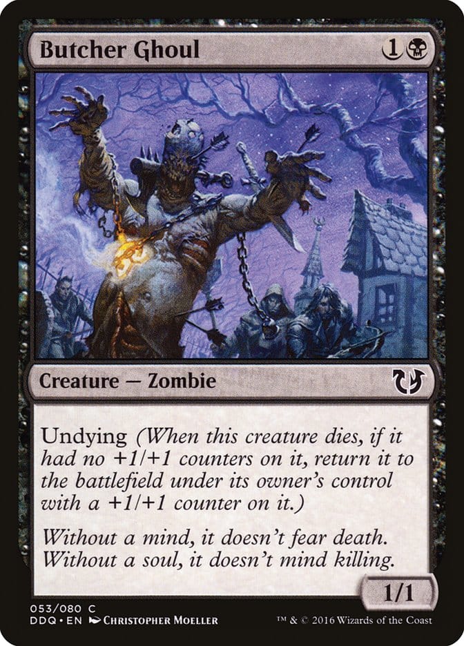 Butcher Ghoul [Duel Decks: Blessed vs. Cursed] Magic: The Gathering