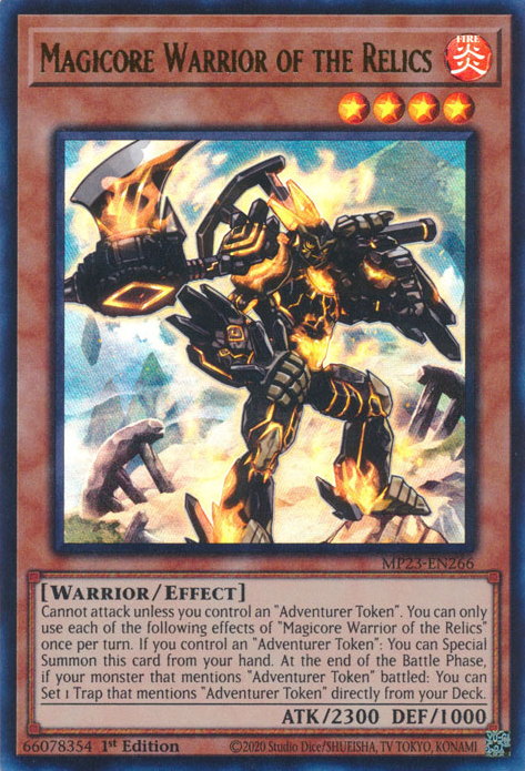 Magicore Warrior of the Relics [MP23-EN266] Ultra Rare - Yugioh Cards For Your TCG Needs!