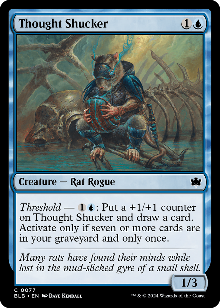 Thought Shucker [Bloomburrow] Magic: The Gathering