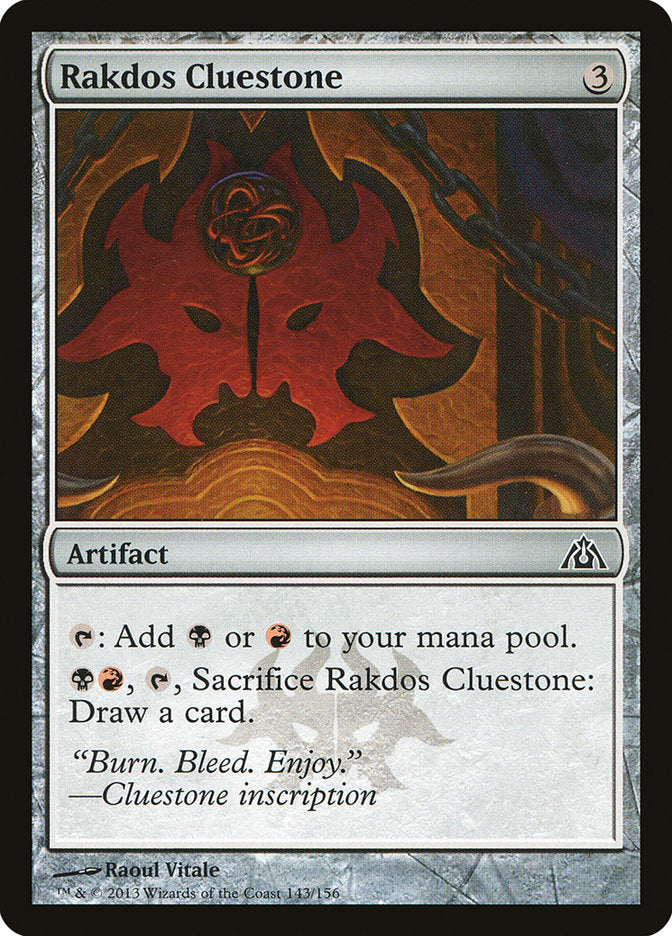 Rakdos Cluestone [Dragon's Maze] Magic: The Gathering