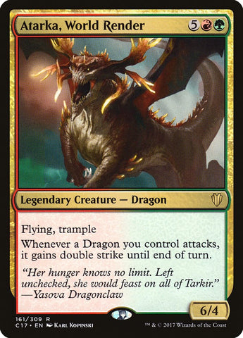 Atarka, World Render [Commander 2017] Magic: The Gathering