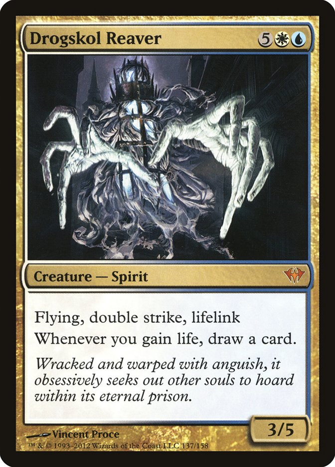 Drogskol Reaver [Dark Ascension] Magic: The Gathering