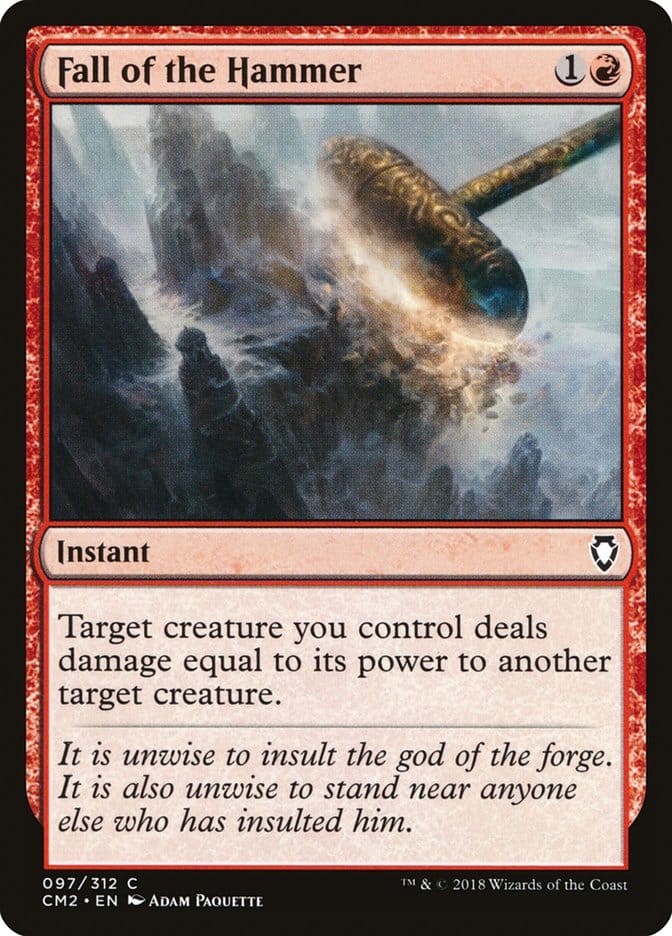Fall of the Hammer [Commander Anthology Volume II] Magic: The Gathering