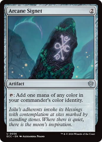 Arcane Signet (0056) [Lorwyn Eclipsed Commander] Magic: The Gathering