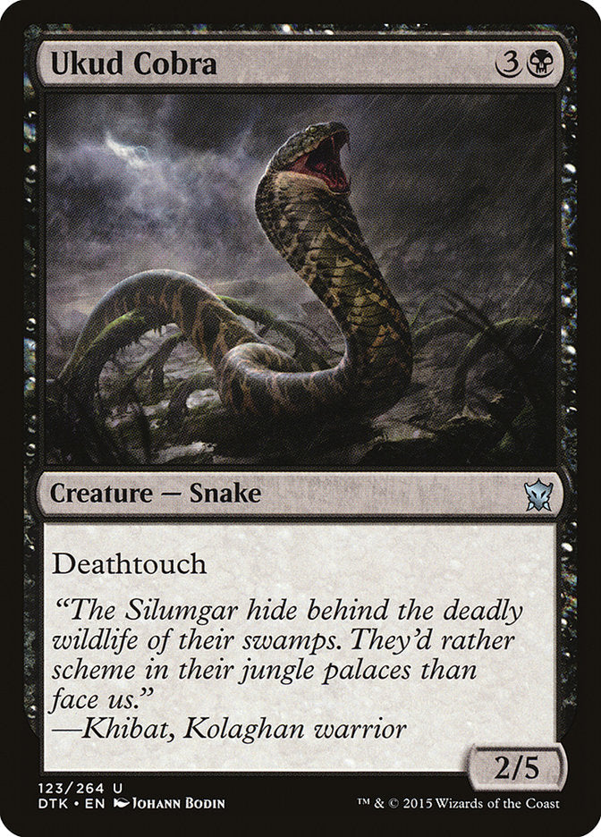 Ukud Cobra [Dragons of Tarkir] Magic: The Gathering