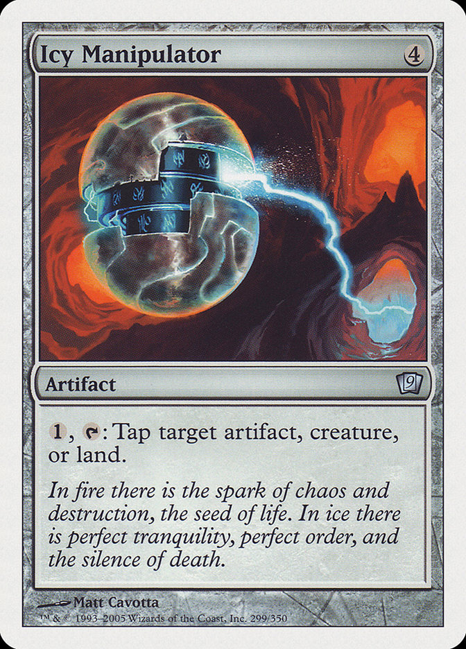 Icy Manipulator [Ninth Edition] Magic: The Gathering