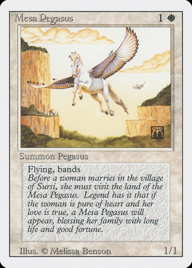 Mesa Pegasus [Revised Edition] Magic: The Gathering