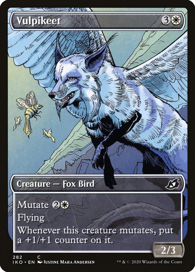 Vulpikeet (Showcase) [Ikoria: Lair of Behemoths] Magic: The Gathering