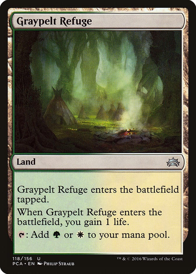 Graypelt Refuge [Planechase Anthology] Magic: The Gathering