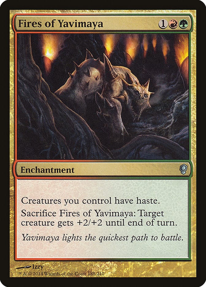 Fires of Yavimaya [Conspiracy] Magic: The Gathering