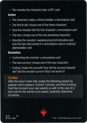 Into the Story: Horror Edition (Magic Minigame) [Innistrad: Midnight Hunt Minigame] Magic: The Gathering