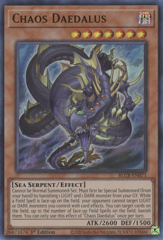 Chaos Daedalus [BLCR-EN071] Ultra Rare - Yugioh Cards For Your TCG Needs!