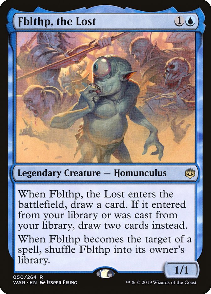 Fblthp, the Lost [War of the Spark] Magic: The Gathering