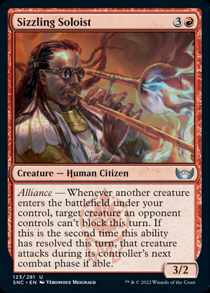 Sizzling Soloist [Streets of New Capenna] Magic: The Gathering