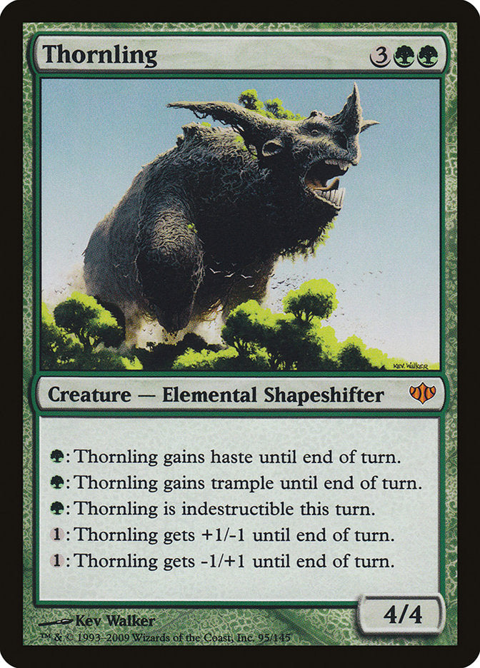 Thornling [Conflux] Magic: The Gathering