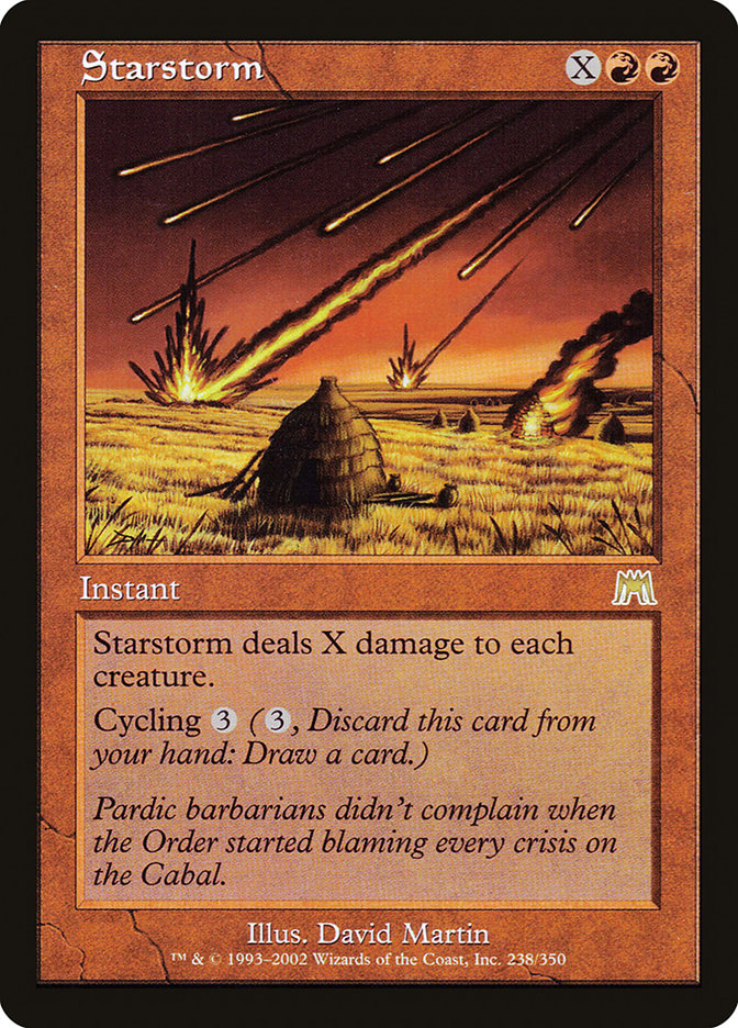 Starstorm [Onslaught] Magic: The Gathering