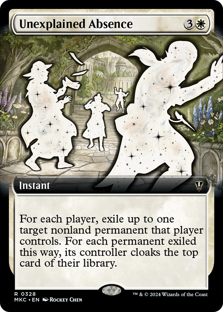 Unexplained Absence (Extended Art) [Murders at Karlov Manor Commander] Magic: The Gathering