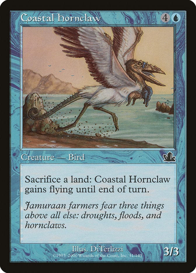 Coastal Hornclaw [Prophecy] Magic: The Gathering