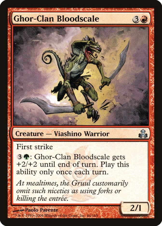 Ghor-Clan Bloodscale [Guildpact] Magic: The Gathering