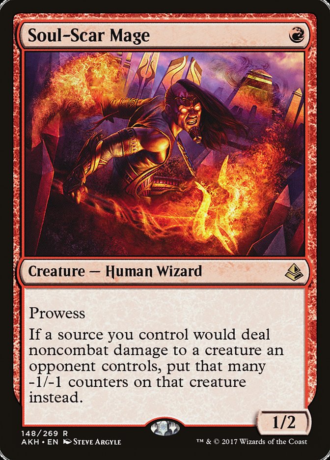 Soul-Scar Mage [Amonkhet] Magic: The Gathering