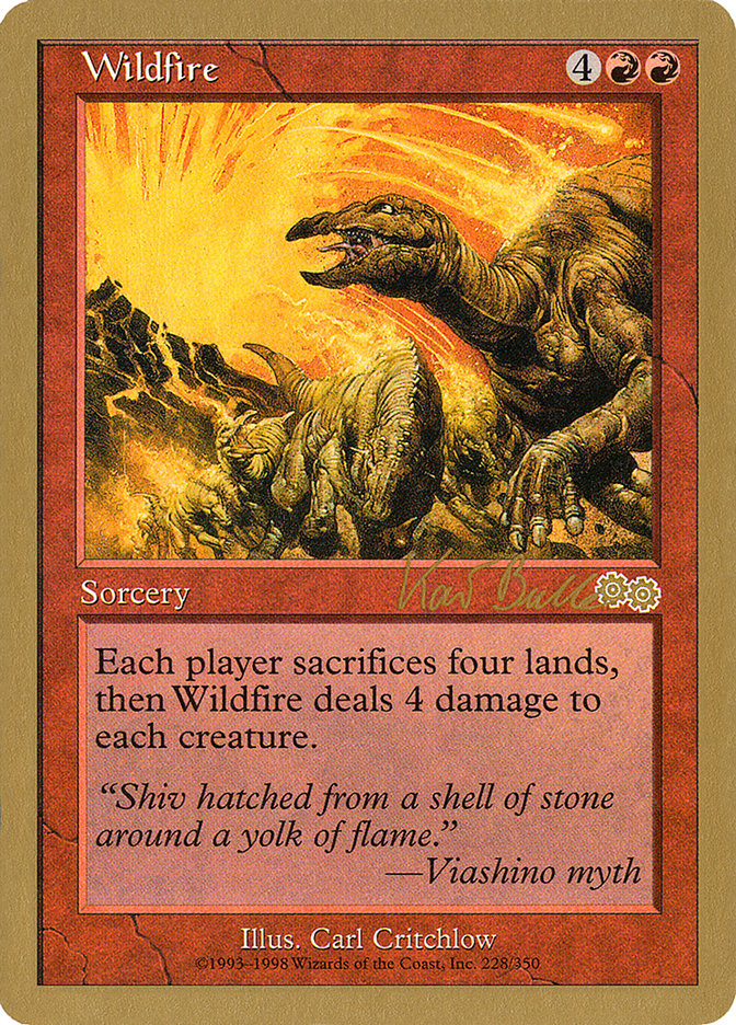 Wildfire (Kai Budde) [World Championship Decks 1999] Magic: The Gathering