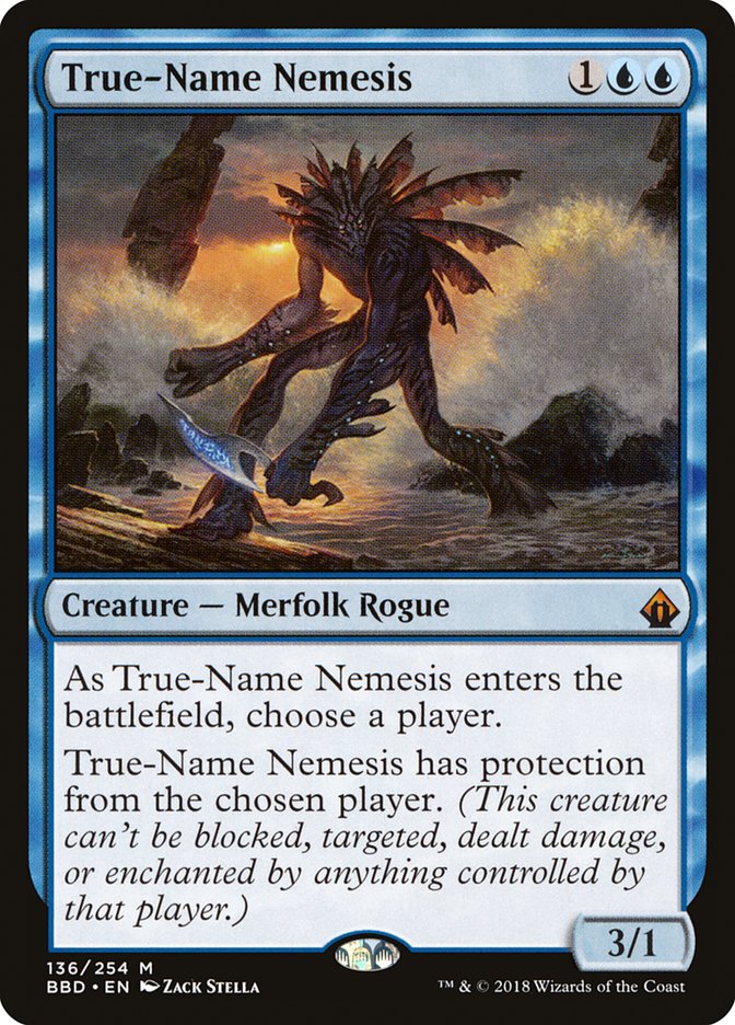 True-Name Nemesis [Battlebond] Magic: The Gathering
