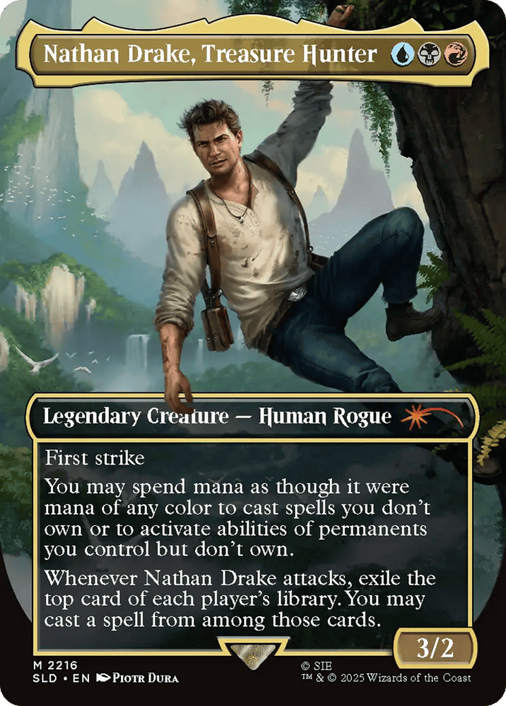Nathan Drake, Treasure Hunter [Secret Lair Drop Series]