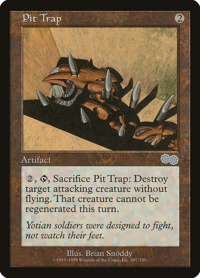 Pit Trap [Urza's Saga] Magic: The Gathering