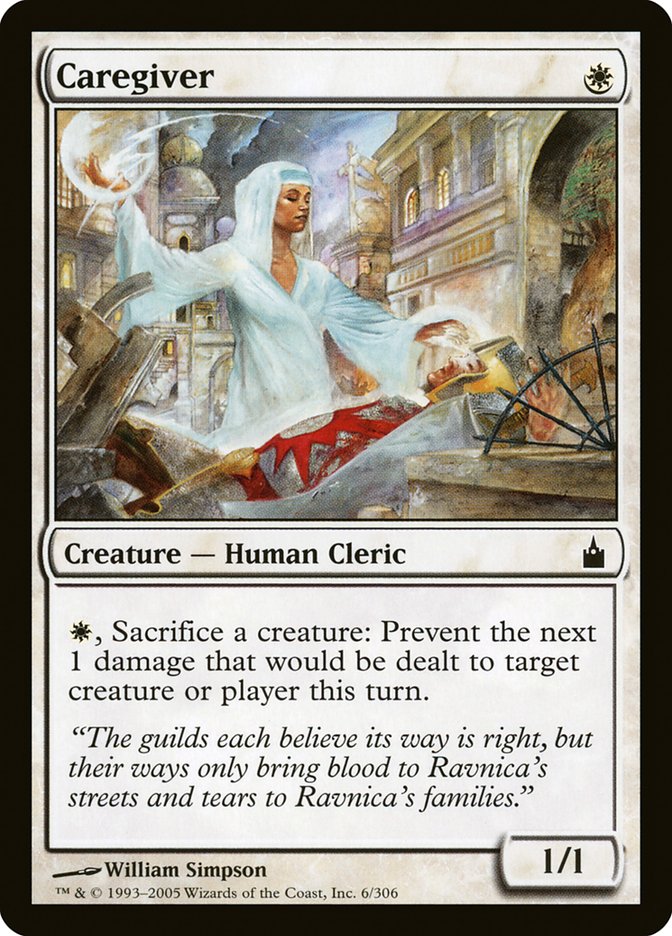 Caregiver [Ravnica: City of Guilds] Magic: The Gathering