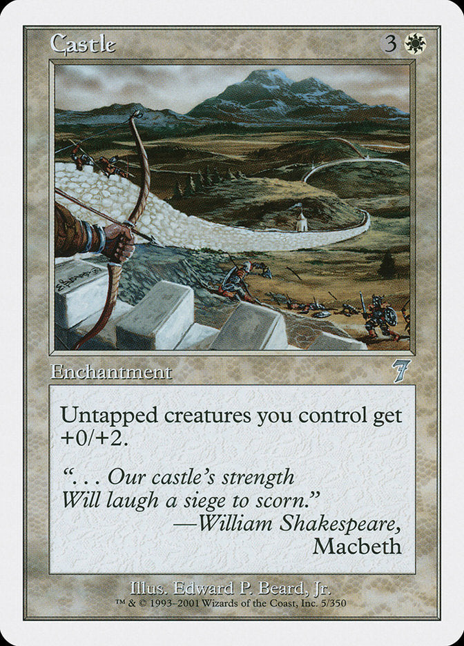 Castle [Seventh Edition] Magic: The Gathering