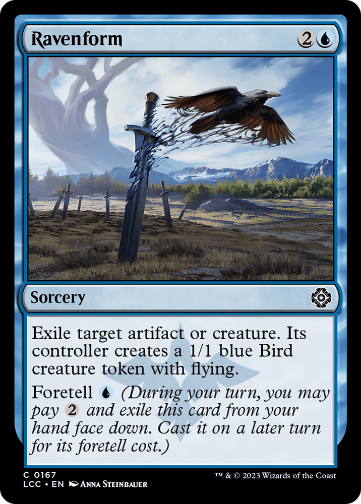 Ravenform [The Lost Caverns of Ixalan Commander] Magic: The Gathering