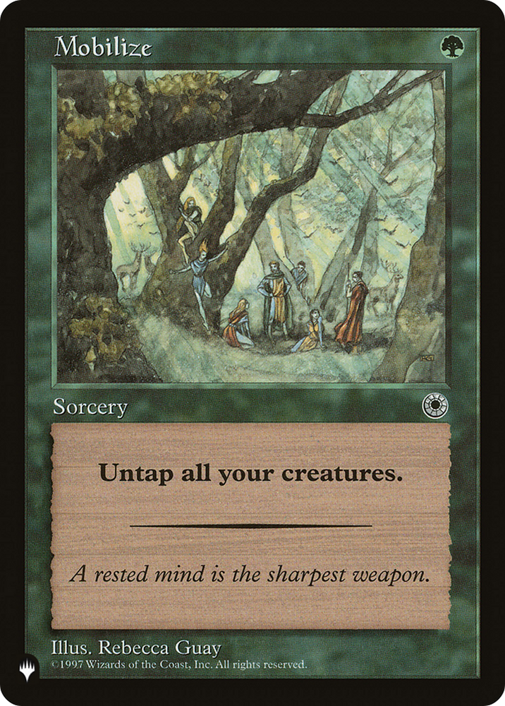 Mobilize [The List] Magic: The Gathering