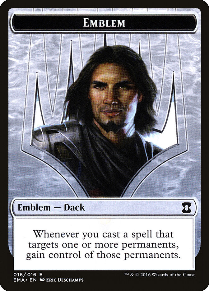 Dack Fayden Emblem [Eternal Masters Tokens] Magic: The Gathering