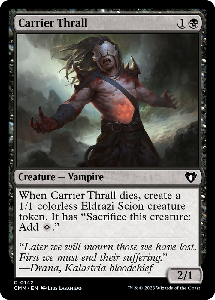 Carrier Thrall [Commander Masters] Magic: The Gathering
