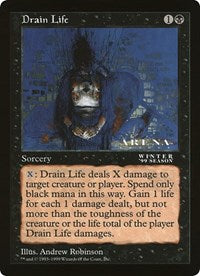 Drain Life (Oversized) [Oversize Cards] Magic: The Gathering