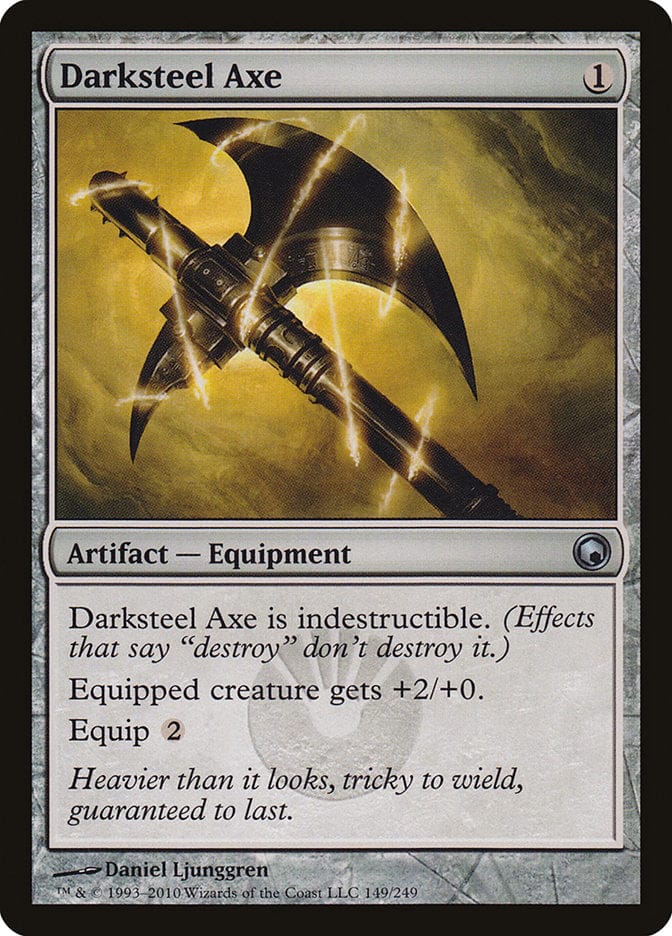 Darksteel Axe [Scars of Mirrodin] Magic: The Gathering