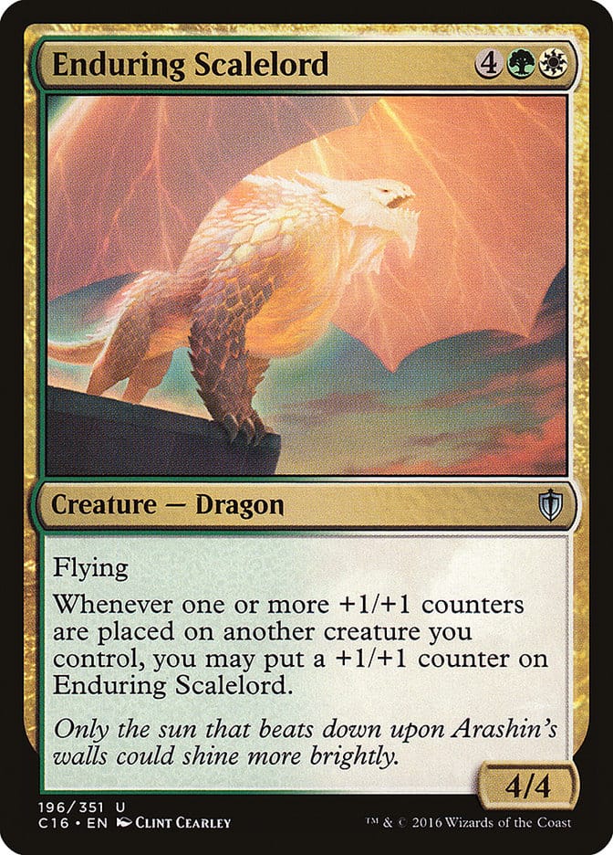 Enduring Scalelord [Commander 2016] Magic: The Gathering