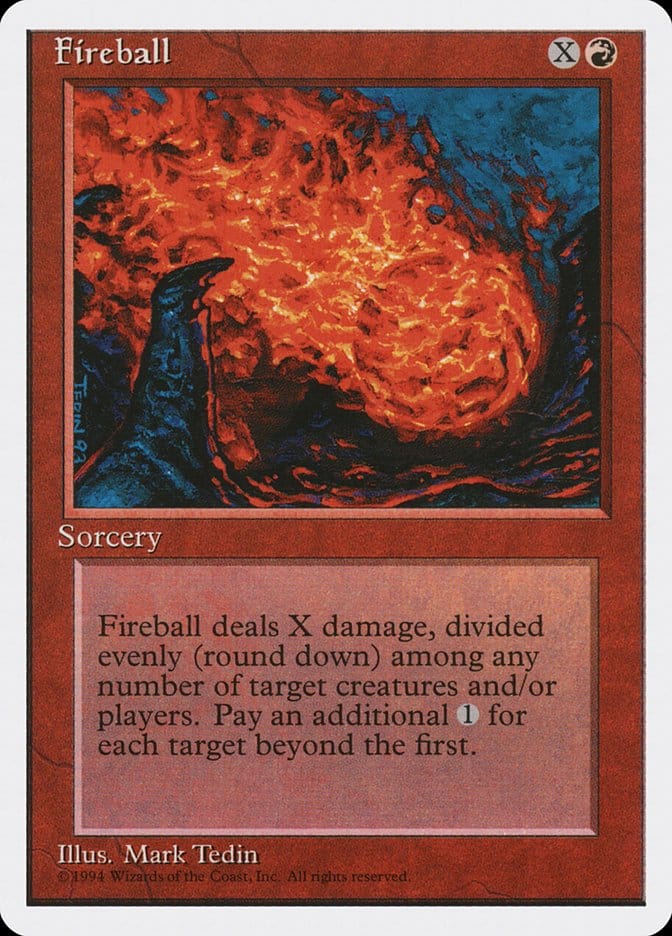 Fireball [Media Promos] Magic: The Gathering