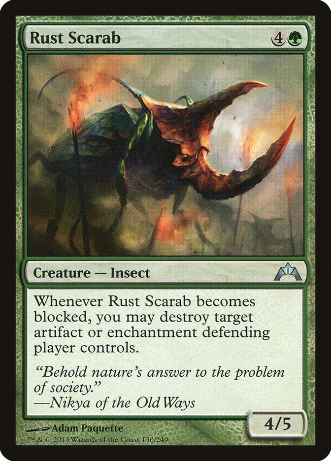 Rust Scarab [Gatecrash] Magic: The Gathering