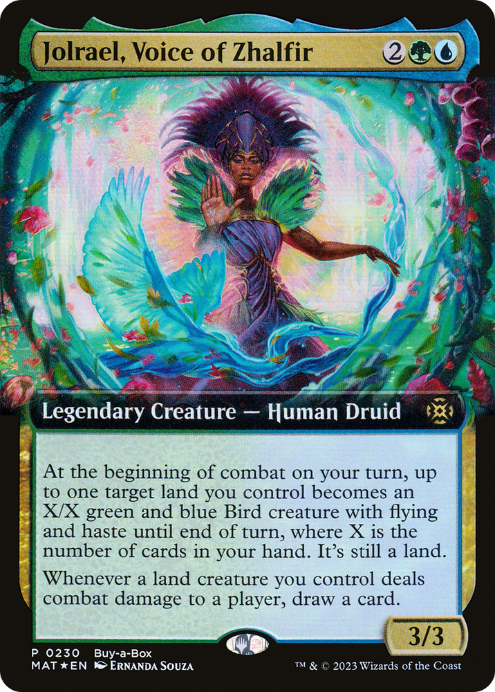 Jolrael, Voice of Zhalfir (Buy-A-Box) [March of the Machine: The Aftermath] Magic: The Gathering