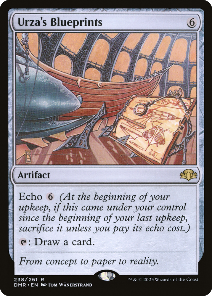 Urza's Blueprints [Dominaria Remastered] Magic: The Gathering