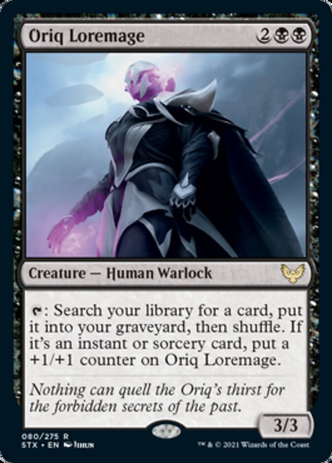 Oriq Loremage [Strixhaven: School of Mages] Magic: The Gathering