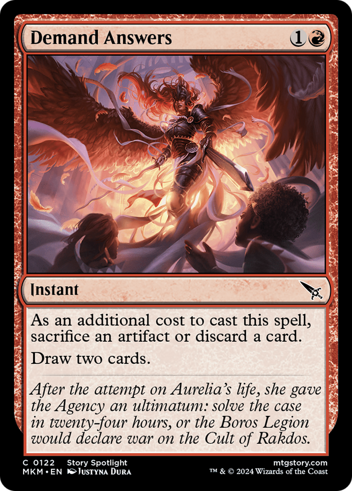 Demand Answers [Murders at Karlov Manor] Magic: The Gathering