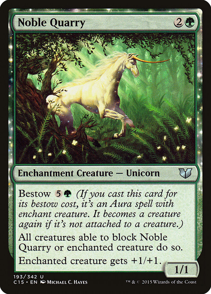 Noble Quarry [Commander 2015] Magic: The Gathering