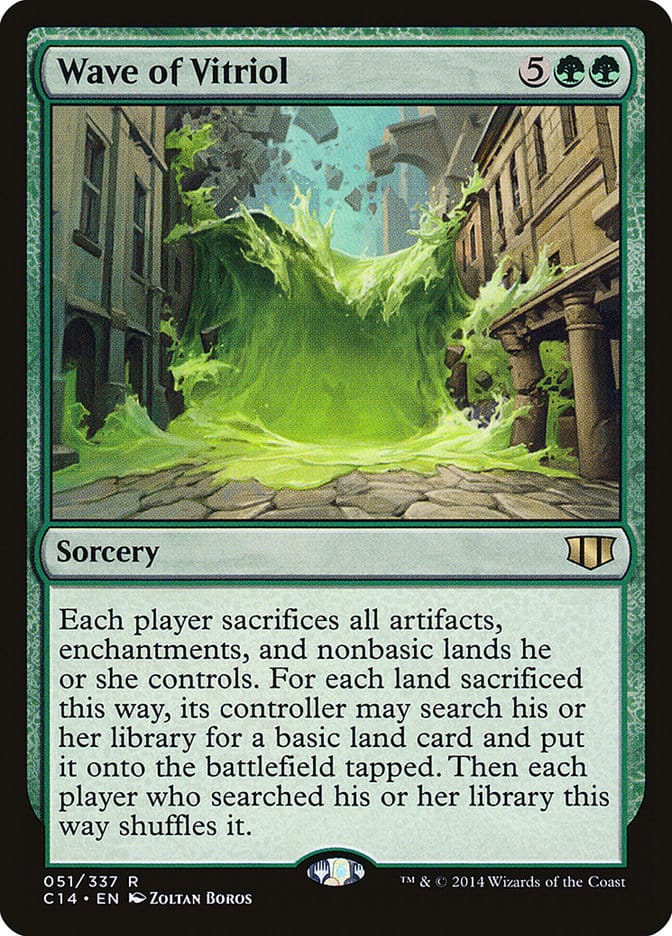 Wave of Vitriol [Commander 2014] Magic: The Gathering