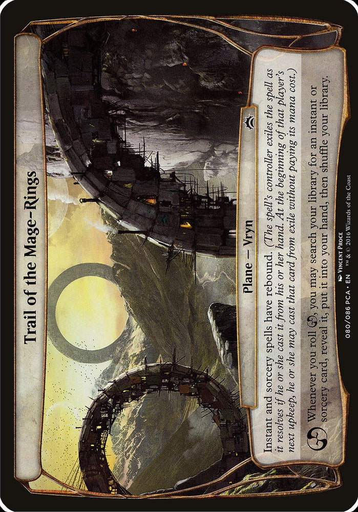 Trail of the Mage-Rings (Planes) [Planechase Anthology Planes] Magic: The Gathering