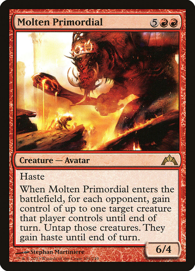 Molten Primordial [Gatecrash] Magic: The Gathering