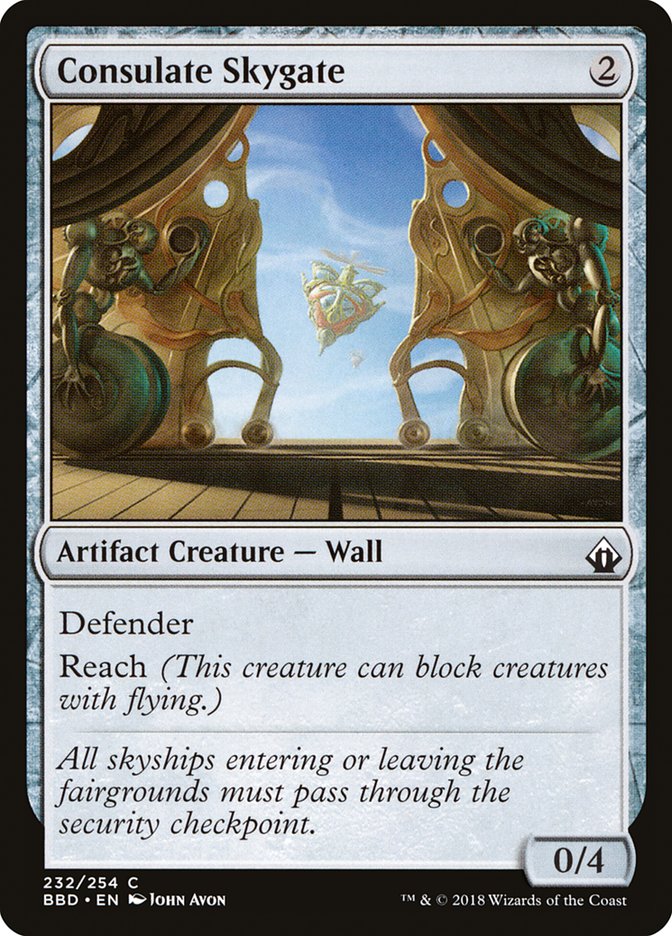Consulate Skygate [Battlebond] Magic: The Gathering
