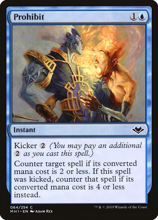 Prohibit [Modern Horizons] Magic: The Gathering